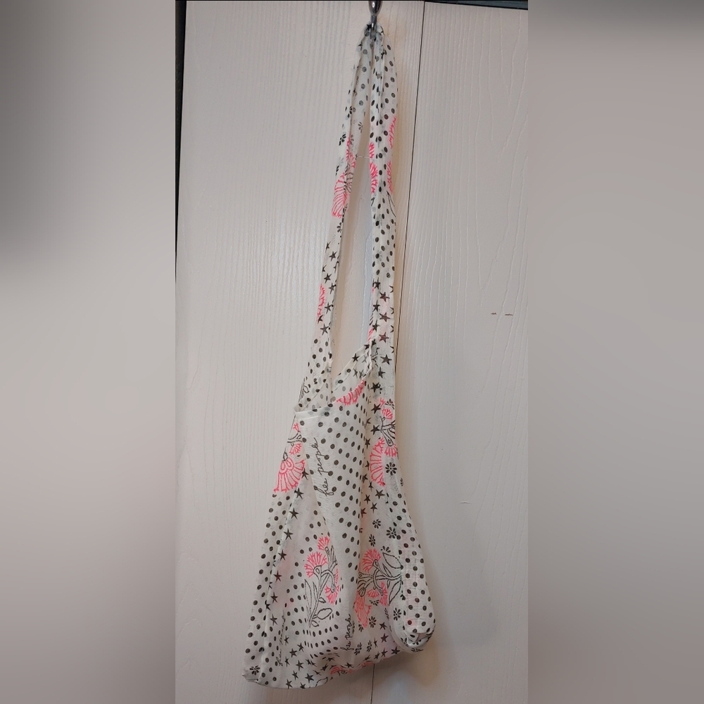 Free People Gauzy Shopper Tote Bag Boho Market Sling Reusable